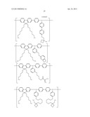 POLYMER COMPOUND, NET-LIKE POLYMER COMPOUND PRODUCED BY CROSSLINKING THE     POLYMER COMPOUND, COMPOSITION FOR ORGANIC ELECTROLUMINESCENCE ELEMENT,     ORGANIC ELECTROLUMINESCENCE ELEMENT, ORGANIC EL DISPLAY, AND ORGANIC EL     LIGHTING diagram and image