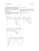 POLYMER COMPOUND, NET-LIKE POLYMER COMPOUND PRODUCED BY CROSSLINKING THE     POLYMER COMPOUND, COMPOSITION FOR ORGANIC ELECTROLUMINESCENCE ELEMENT,     ORGANIC ELECTROLUMINESCENCE ELEMENT, ORGANIC EL DISPLAY, AND ORGANIC EL     LIGHTING diagram and image