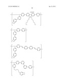 POLYMER COMPOUND, NET-LIKE POLYMER COMPOUND PRODUCED BY CROSSLINKING THE     POLYMER COMPOUND, COMPOSITION FOR ORGANIC ELECTROLUMINESCENCE ELEMENT,     ORGANIC ELECTROLUMINESCENCE ELEMENT, ORGANIC EL DISPLAY, AND ORGANIC EL     LIGHTING diagram and image