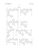 POLYMER COMPOUND, NET-LIKE POLYMER COMPOUND PRODUCED BY CROSSLINKING THE     POLYMER COMPOUND, COMPOSITION FOR ORGANIC ELECTROLUMINESCENCE ELEMENT,     ORGANIC ELECTROLUMINESCENCE ELEMENT, ORGANIC EL DISPLAY, AND ORGANIC EL     LIGHTING diagram and image