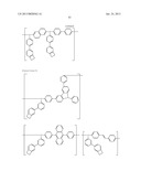 POLYMER COMPOUND, NET-LIKE POLYMER COMPOUND PRODUCED BY CROSSLINKING THE     POLYMER COMPOUND, COMPOSITION FOR ORGANIC ELECTROLUMINESCENCE ELEMENT,     ORGANIC ELECTROLUMINESCENCE ELEMENT, ORGANIC EL DISPLAY, AND ORGANIC EL     LIGHTING diagram and image