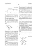 POLYMER COMPOUND, NET-LIKE POLYMER COMPOUND PRODUCED BY CROSSLINKING THE     POLYMER COMPOUND, COMPOSITION FOR ORGANIC ELECTROLUMINESCENCE ELEMENT,     ORGANIC ELECTROLUMINESCENCE ELEMENT, ORGANIC EL DISPLAY, AND ORGANIC EL     LIGHTING diagram and image