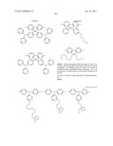 POLYMER COMPOUND, NET-LIKE POLYMER COMPOUND PRODUCED BY CROSSLINKING THE     POLYMER COMPOUND, COMPOSITION FOR ORGANIC ELECTROLUMINESCENCE ELEMENT,     ORGANIC ELECTROLUMINESCENCE ELEMENT, ORGANIC EL DISPLAY, AND ORGANIC EL     LIGHTING diagram and image