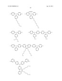 POLYMER COMPOUND, NET-LIKE POLYMER COMPOUND PRODUCED BY CROSSLINKING THE     POLYMER COMPOUND, COMPOSITION FOR ORGANIC ELECTROLUMINESCENCE ELEMENT,     ORGANIC ELECTROLUMINESCENCE ELEMENT, ORGANIC EL DISPLAY, AND ORGANIC EL     LIGHTING diagram and image