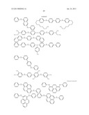 POLYMER COMPOUND, NET-LIKE POLYMER COMPOUND PRODUCED BY CROSSLINKING THE     POLYMER COMPOUND, COMPOSITION FOR ORGANIC ELECTROLUMINESCENCE ELEMENT,     ORGANIC ELECTROLUMINESCENCE ELEMENT, ORGANIC EL DISPLAY, AND ORGANIC EL     LIGHTING diagram and image