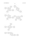 POLYMER COMPOUND, NET-LIKE POLYMER COMPOUND PRODUCED BY CROSSLINKING THE     POLYMER COMPOUND, COMPOSITION FOR ORGANIC ELECTROLUMINESCENCE ELEMENT,     ORGANIC ELECTROLUMINESCENCE ELEMENT, ORGANIC EL DISPLAY, AND ORGANIC EL     LIGHTING diagram and image