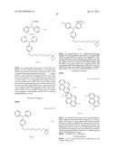 POLYMER COMPOUND, NET-LIKE POLYMER COMPOUND PRODUCED BY CROSSLINKING THE     POLYMER COMPOUND, COMPOSITION FOR ORGANIC ELECTROLUMINESCENCE ELEMENT,     ORGANIC ELECTROLUMINESCENCE ELEMENT, ORGANIC EL DISPLAY, AND ORGANIC EL     LIGHTING diagram and image