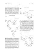 POLYMER COMPOUND, NET-LIKE POLYMER COMPOUND PRODUCED BY CROSSLINKING THE     POLYMER COMPOUND, COMPOSITION FOR ORGANIC ELECTROLUMINESCENCE ELEMENT,     ORGANIC ELECTROLUMINESCENCE ELEMENT, ORGANIC EL DISPLAY, AND ORGANIC EL     LIGHTING diagram and image