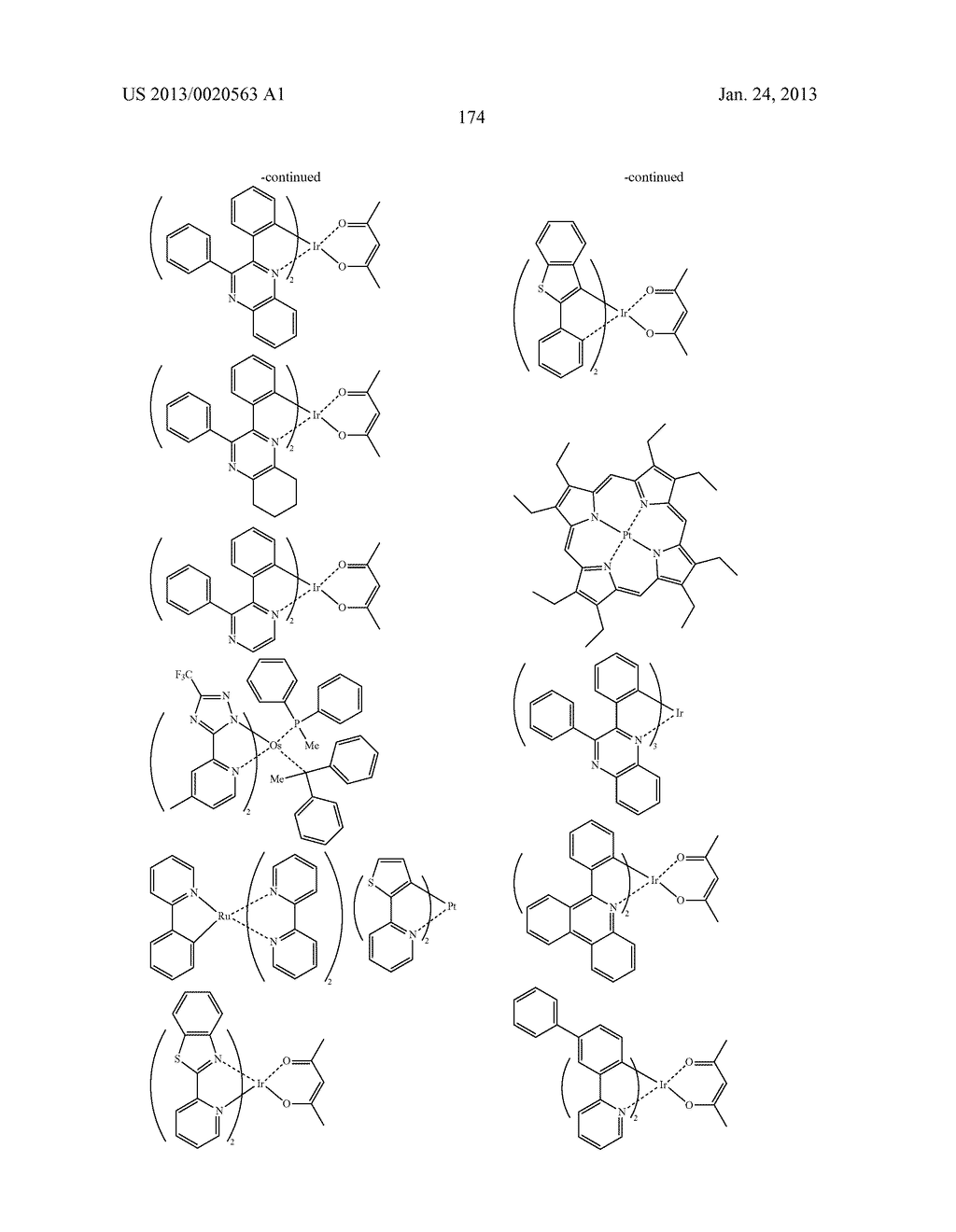 POLYCYCLIC COMPOUNDS AND ORGANIC ELECTROLUMINESCENCE DEVICE EMPLOYING THE     SAME - diagram, schematic, and image 175