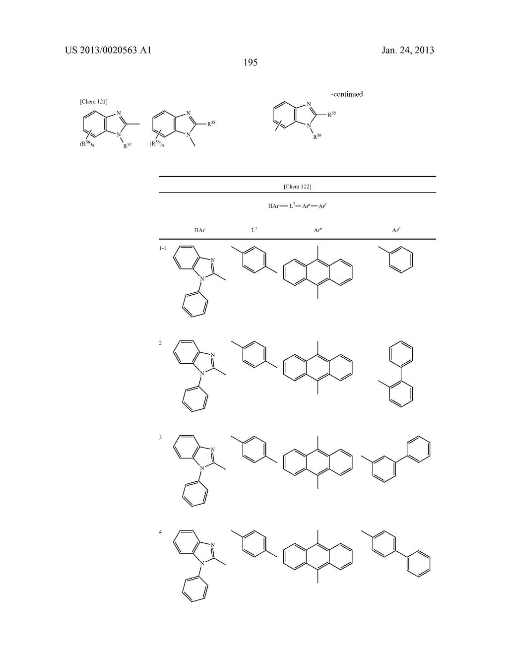 POLYCYCLIC COMPOUNDS AND ORGANIC ELECTROLUMINESCENCE DEVICE EMPLOYING THE     SAME - diagram, schematic, and image 196