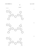 MATERIAL FOR ORGANIC ELECTROLUMINESCENT ELEMENT, AND ORGANIC     ELECTROLUMINESCENT ELEMENT USING SAME diagram and image