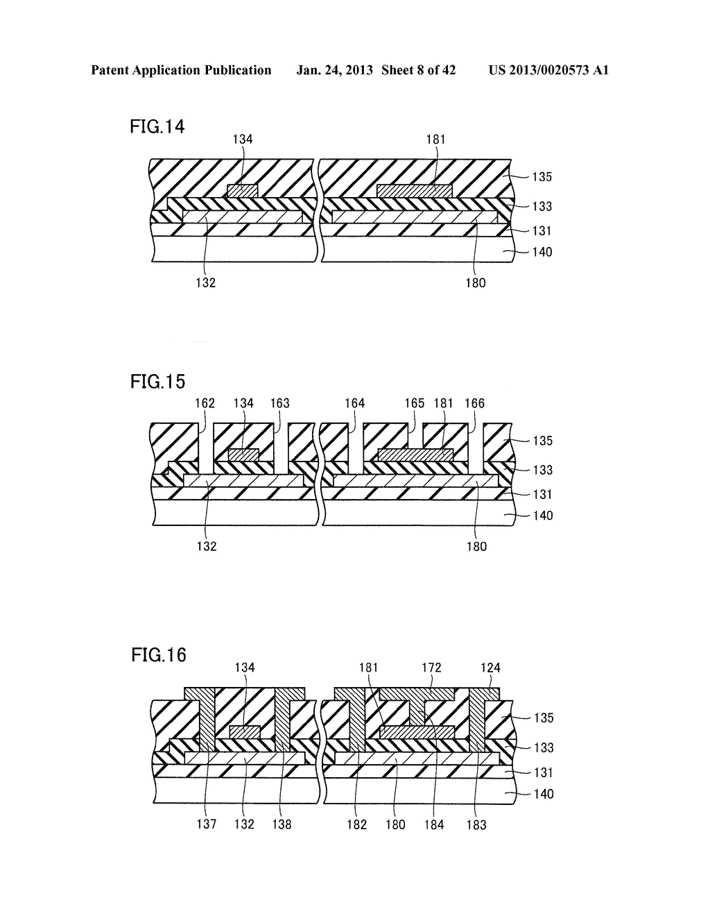 PRESSURE DETECTING DEVICE AND METHOD FOR MANUFACTURING THE SAME, DISPLAY     DEVICE AND METHOD FOR MANUFACTURING THE SAME, AND TFT SUBSTRATE WITH     PRESSURE DETECTING DEVICE - diagram, schematic, and image 09
