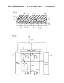 PRESSURE DETECTING DEVICE AND METHOD FOR MANUFACTURING THE SAME, DISPLAY     DEVICE AND METHOD FOR MANUFACTURING THE SAME, AND TFT SUBSTRATE WITH     PRESSURE DETECTING DEVICE diagram and image