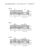 PRESSURE DETECTING DEVICE AND METHOD FOR MANUFACTURING THE SAME, DISPLAY     DEVICE AND METHOD FOR MANUFACTURING THE SAME, AND TFT SUBSTRATE WITH     PRESSURE DETECTING DEVICE diagram and image