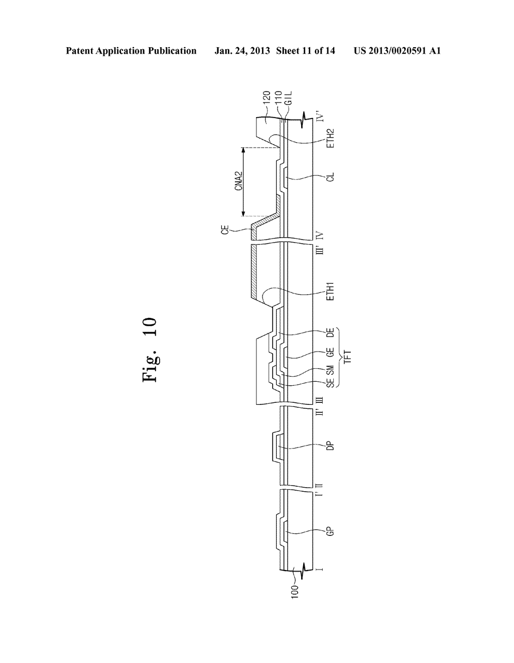 DISPLAY SUBSTRATE AND METHOD OF MANUFACTURING THE SAME - diagram, schematic, and image 12