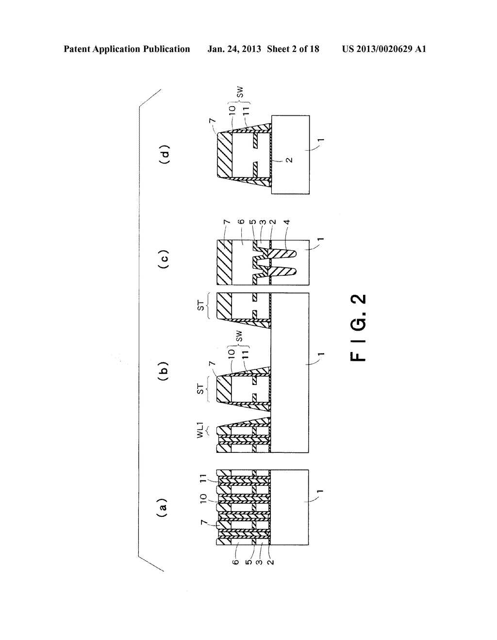 SEMICONDUCTOR MEMORY DEVICE AND METHOD FOR MANUFACTURING THE SAME - diagram, schematic, and image 03