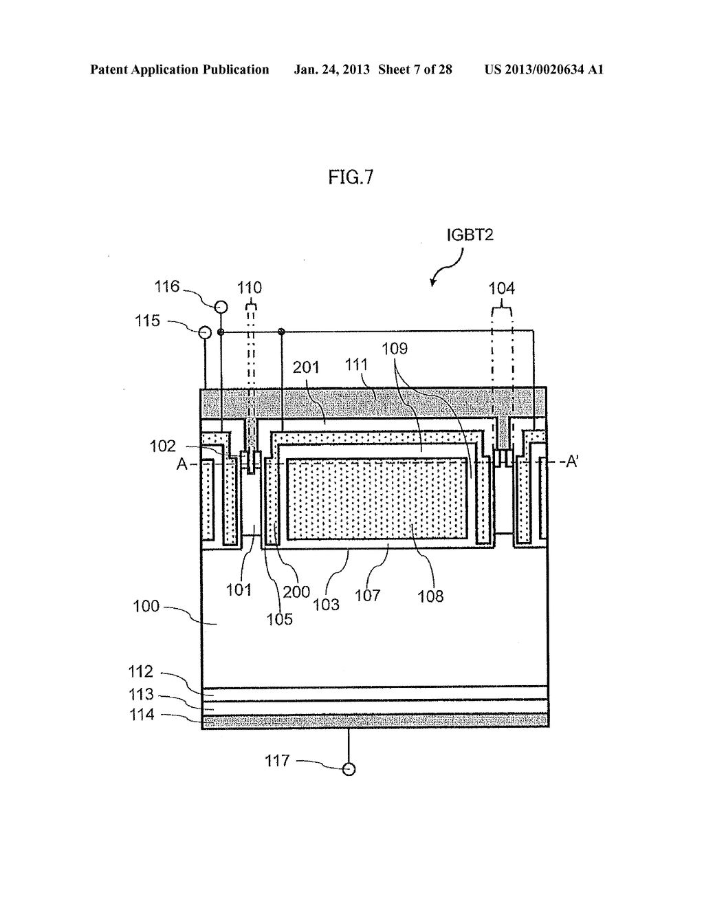 Semiconductor Device and Electric Power Conversion System Using The Same - diagram, schematic, and image 08