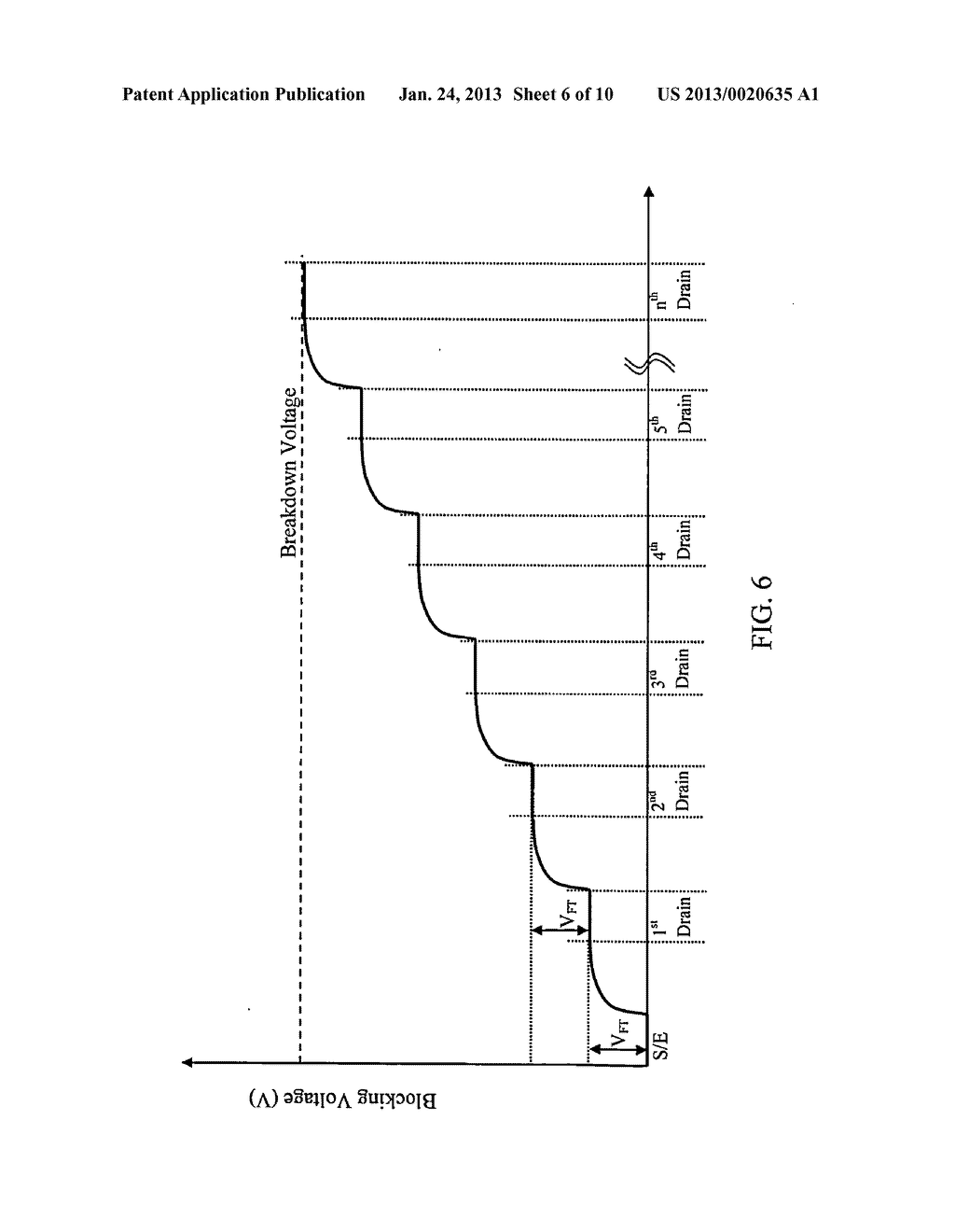 Semiconductor device with field threshold MOSFET for high voltage     termination - diagram, schematic, and image 07
