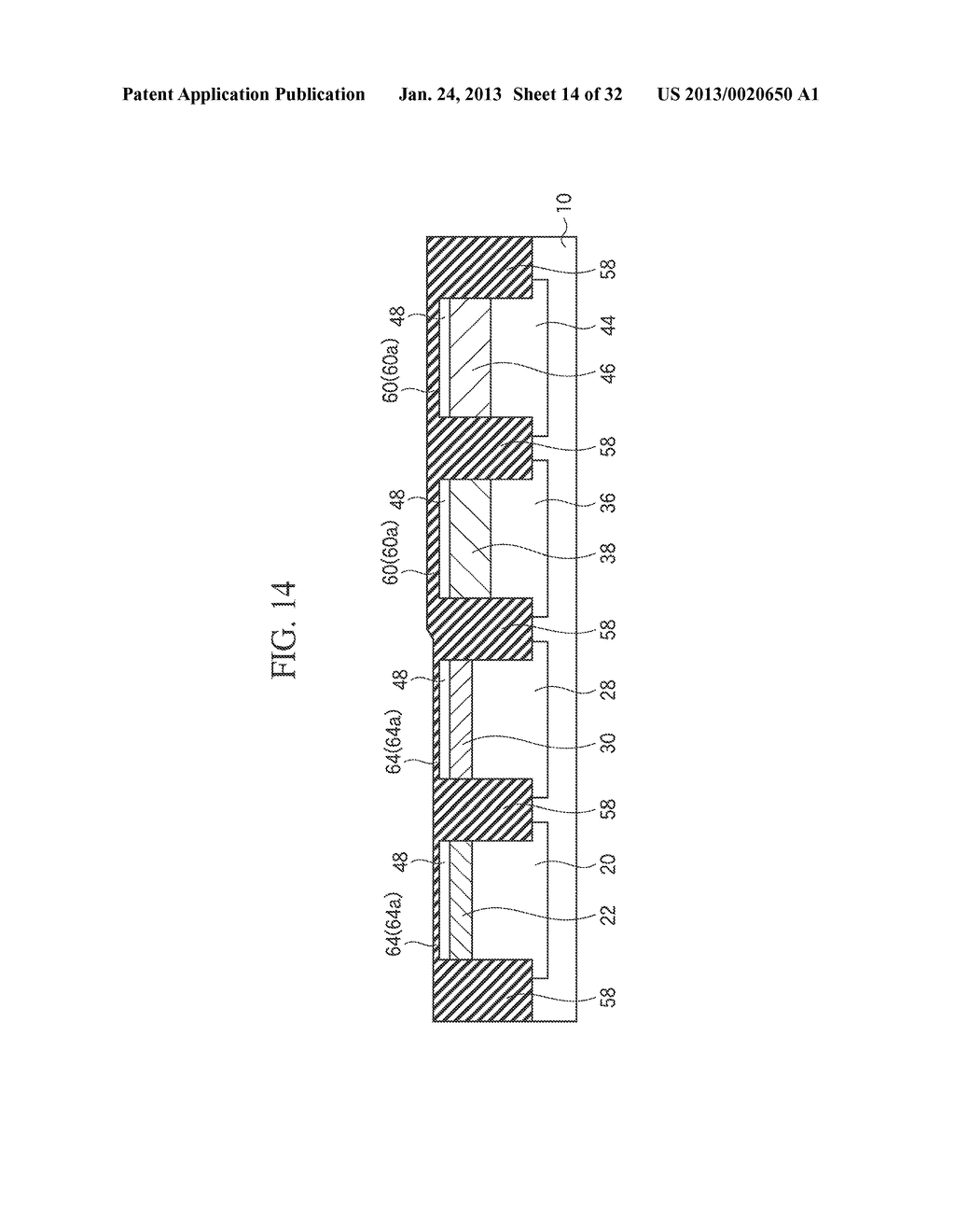 SEMICONDUCTOR DEVICE AND METHOD OF MANUFACTURING SEMICONDUCTOR DEVICE - diagram, schematic, and image 15