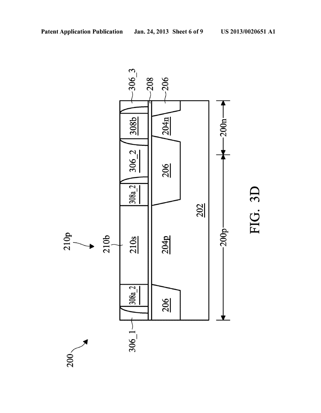 METAL GATE STRUCTURE OF A CMOS SEMICONDUCTOR DEVICE AND METHOD OF FORMING     THE SAME - diagram, schematic, and image 07