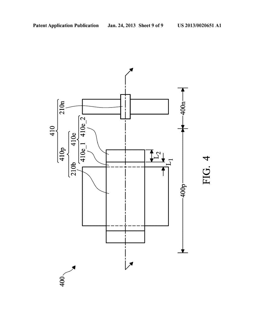 METAL GATE STRUCTURE OF A CMOS SEMICONDUCTOR DEVICE AND METHOD OF FORMING     THE SAME - diagram, schematic, and image 10