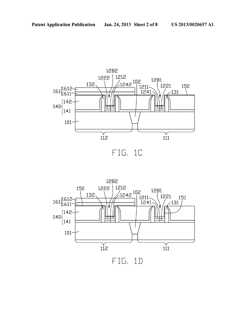 METAL OXIDE SEMICONDUCTOR TRANSISTOR AND METHOD OF MANUFACTURING THE SAME - diagram, schematic, and image 03