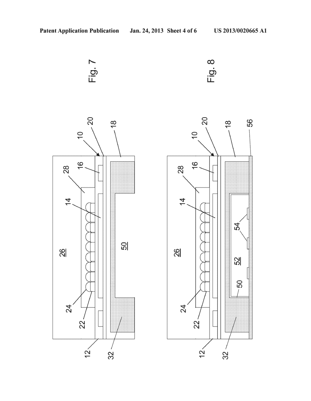 Low Stress Cavity Package For Back Side Illuminated Image Sensor, And     Method Of Making Same - diagram, schematic, and image 05