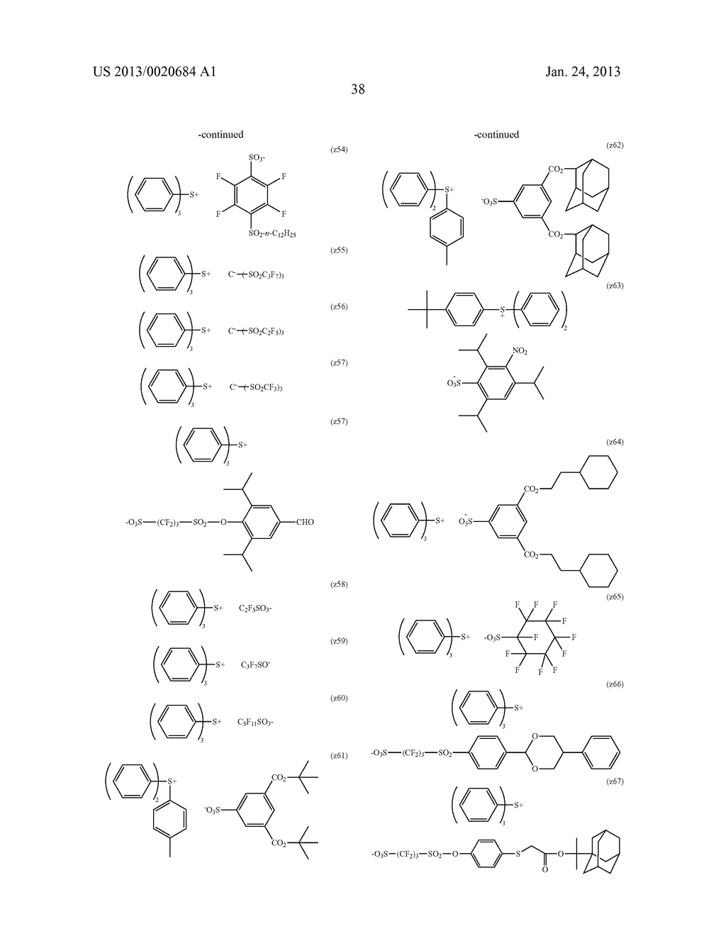 ACTINIC RAY-SENSITIVE OR RADIATION-SENSITIVE RESIN COMPOSITION, AND     ACTINIC RAY-SENSITIVE OR RADIATION-SENSITIVE FILM AND PATTERN FORMING     METHOD USING THE SAME - diagram, schematic, and image 39