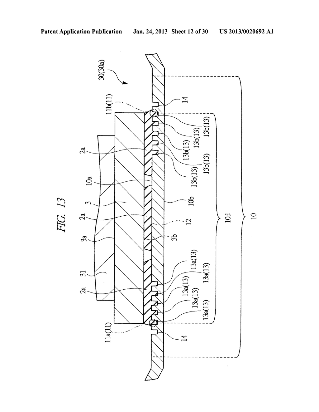 SEMICONDUCTOR DEVICE AND METHOD OF MANUFACTURING THE SAME - diagram, schematic, and image 13