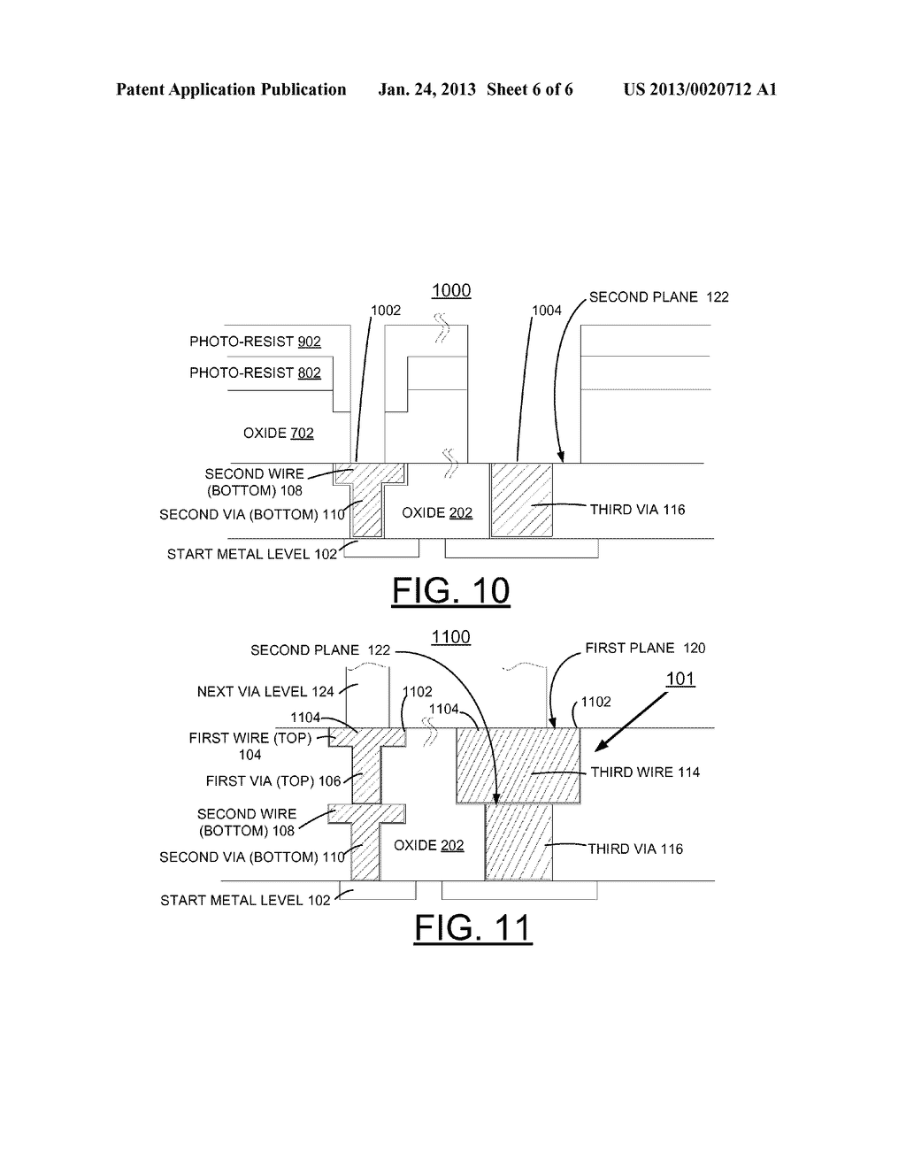 IMPLEMENTING INTEGRATED CIRCUIT MIXED DOUBLE DENSITY AND HIGH PERFORMANCE     WIRE STRUCTURE - diagram, schematic, and image 07