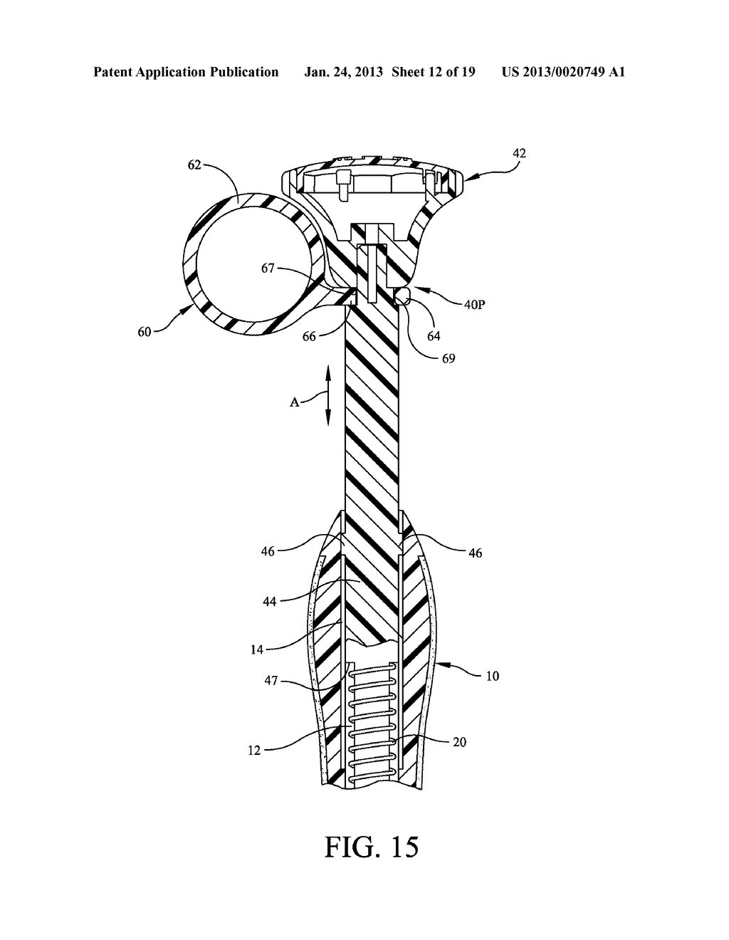 DEVICE FOR HOLDING AND PREPARING A FOOD PRODUCT - diagram, schematic, and image 13