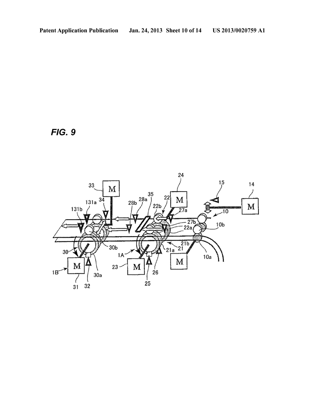 SHEET CONVEYING APPARATUS, IMAGE FORMING APPARATUS AND IMAGE READING     APPARATUS - diagram, schematic, and image 11