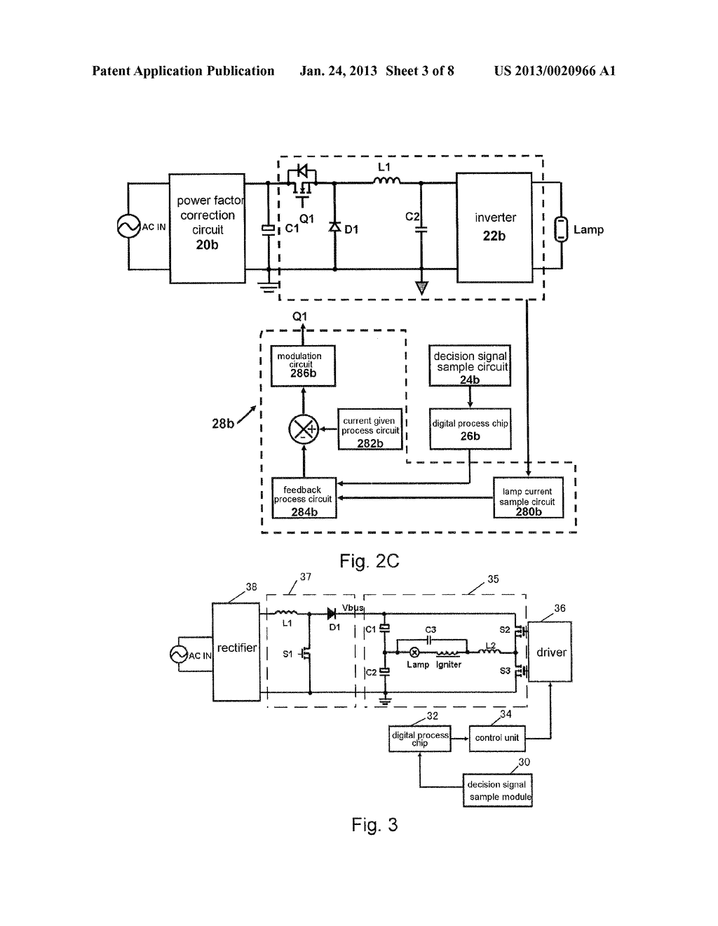 METHOD AND CIRCUIT FOR IMPROVING CREST FACTOR OF GAS DISCHARGE LAMP - diagram, schematic, and image 04