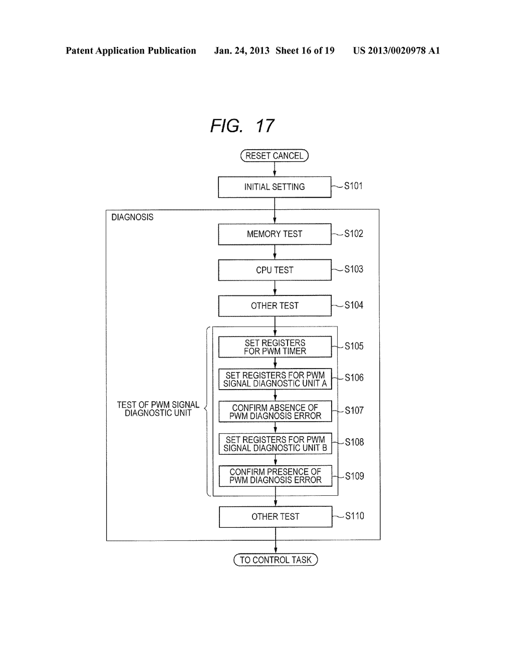 MICROCONTROLLER, CONTROL DEVICE AND DETERMINATION METHOD - diagram, schematic, and image 17