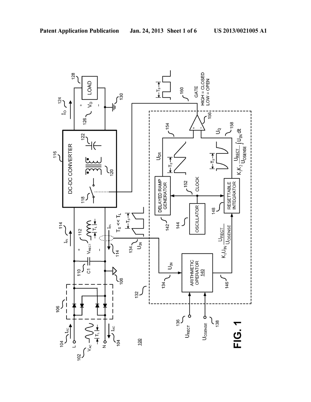 SINGLE-STAGE POWER SUPPLY WITH POWER FACTOR CORRECTION AND CONSTANT     CURRENT OUTPUT - diagram, schematic, and image 02