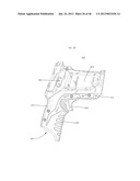 TEST AND MEASUREMENT DEVICE WITH A PISTOL-GRIP HANDLE diagram and image