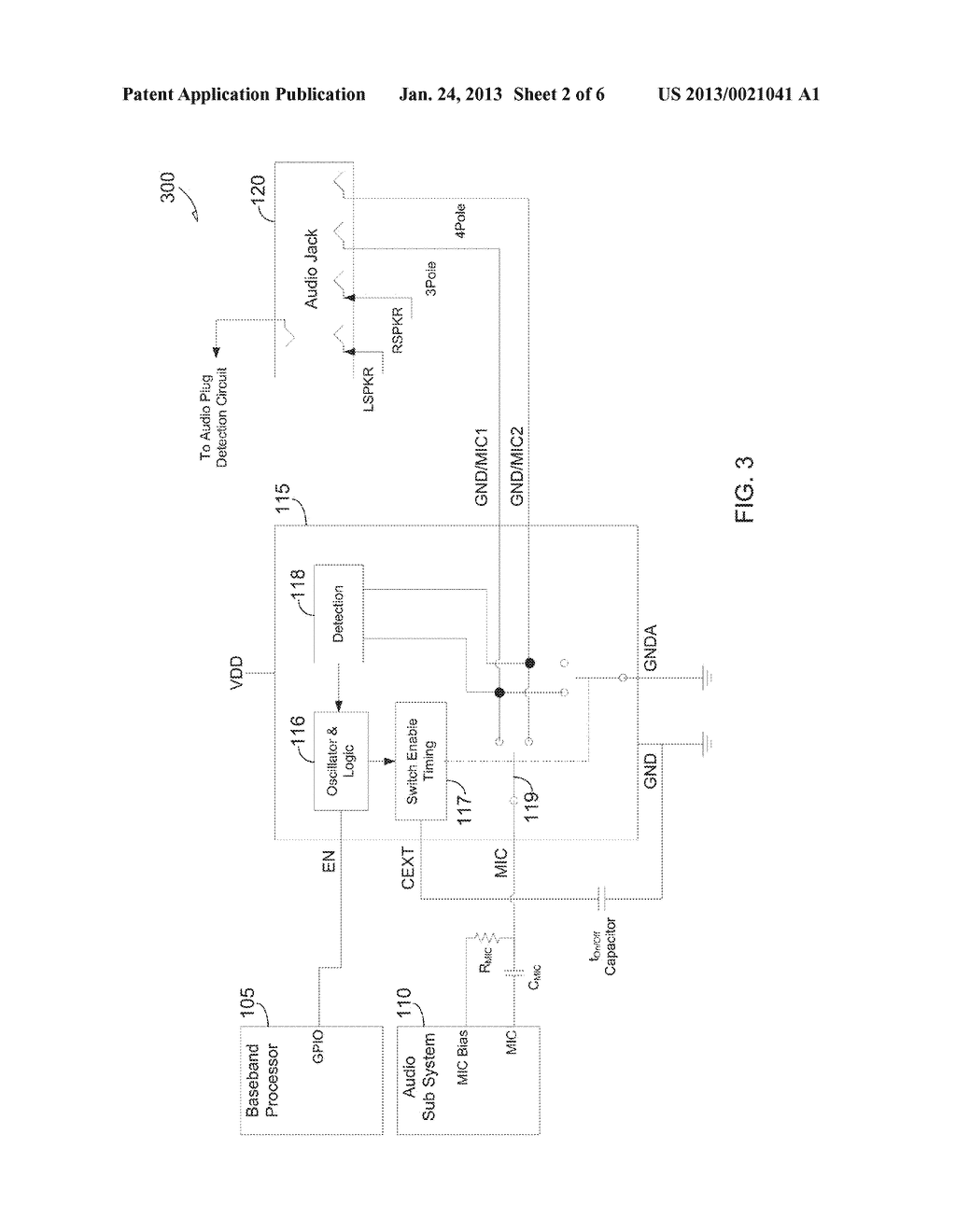 DETECTION AND GSM NOISE FILTERING - diagram, schematic, and image 03