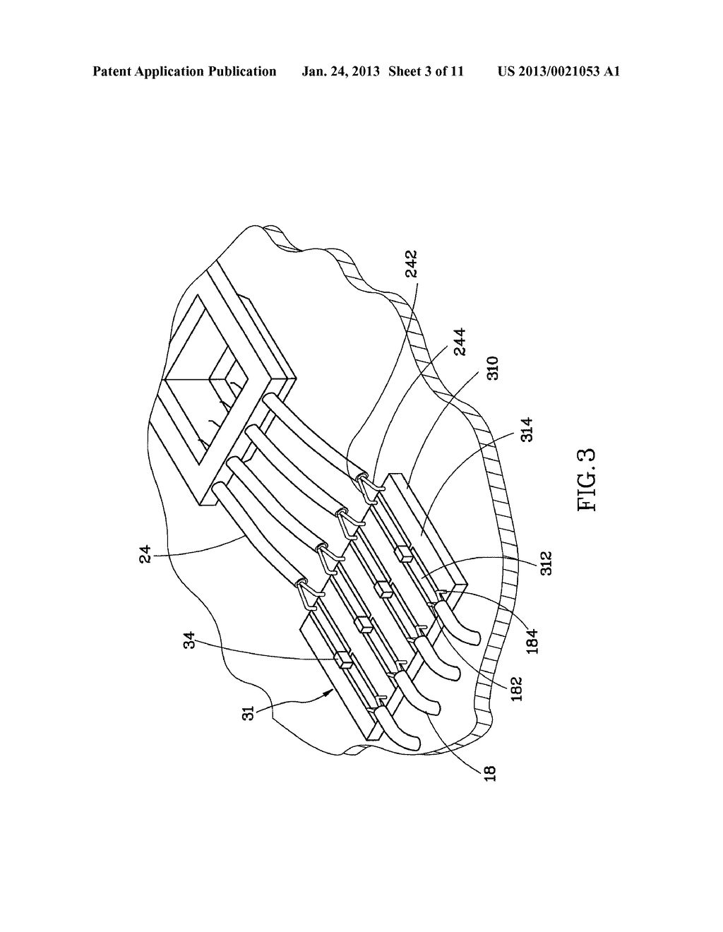 PROBE CARD HAVING ADJUSTABLE HIGH FREQUENCY SIGNAL TRANSMISSION PATH FOR     TRANSMISSION OF HIGH FREQUENCY SIGNAL - diagram, schematic, and image 04