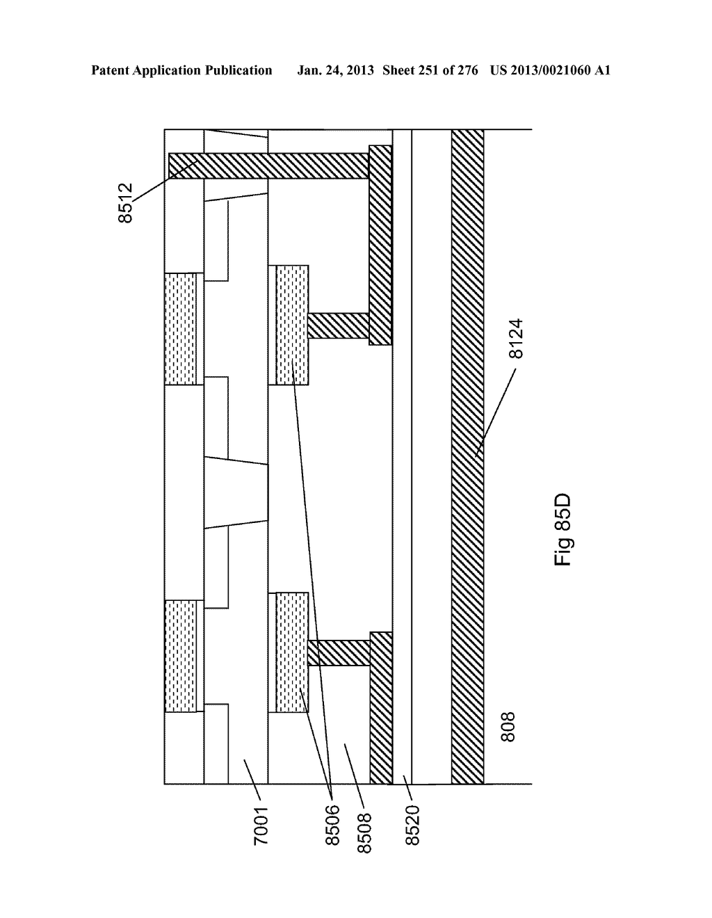 METHOD FOR FABRICATION OF A SEMICONDUCTOR DEVICE AND STRUCTURE - diagram, schematic, and image 252