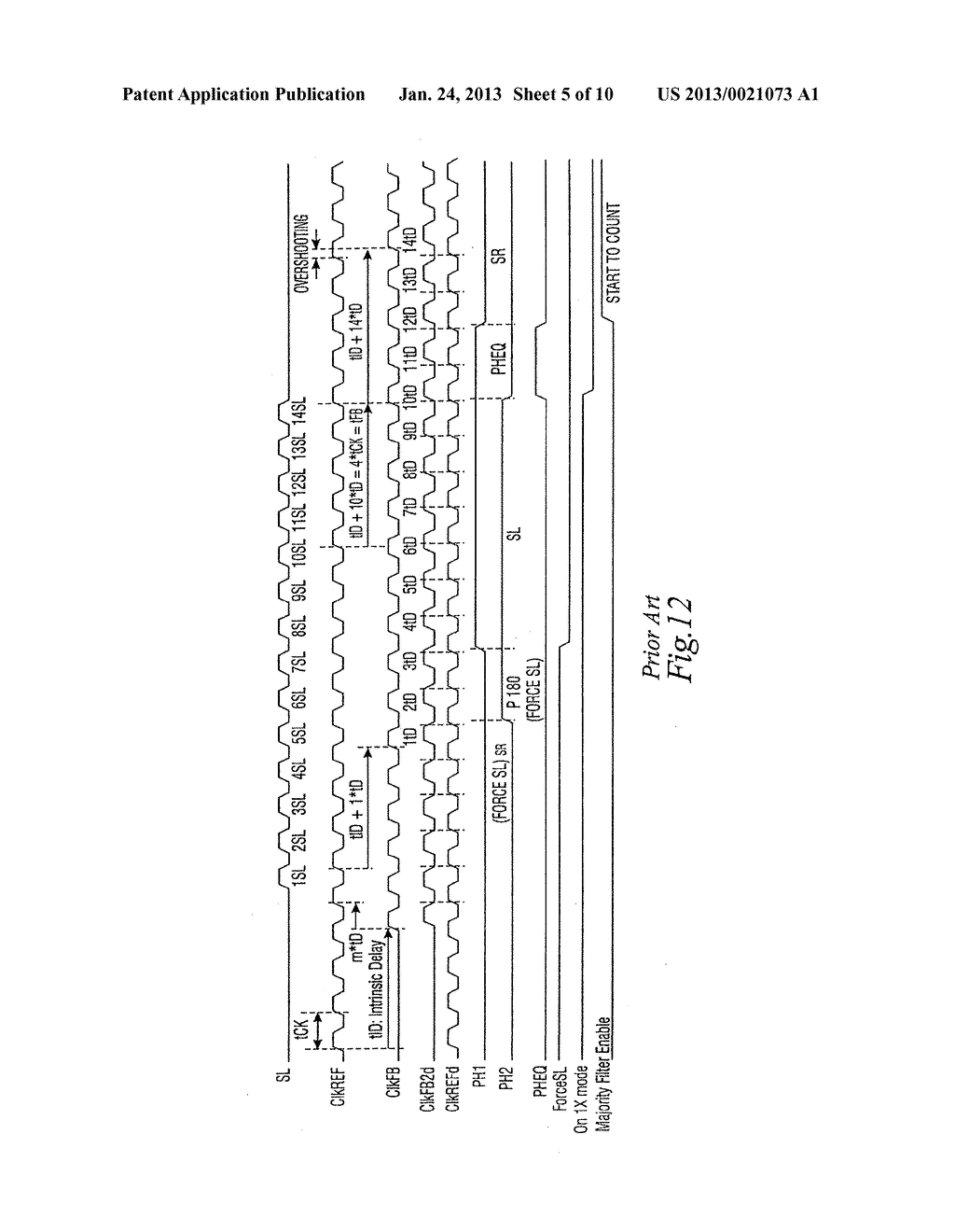 DLL PHASE DETECTION USING ADVANCED PHASE EQUALIZATION - diagram, schematic, and image 06