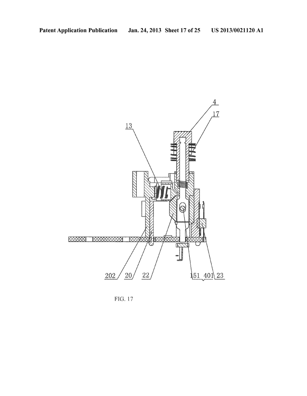 RECEPTACLE TYPE GROUND FAULT CIRCUIT INTERRUPTER WITH REVERSE WIRE     PROTECTION - diagram, schematic, and image 18