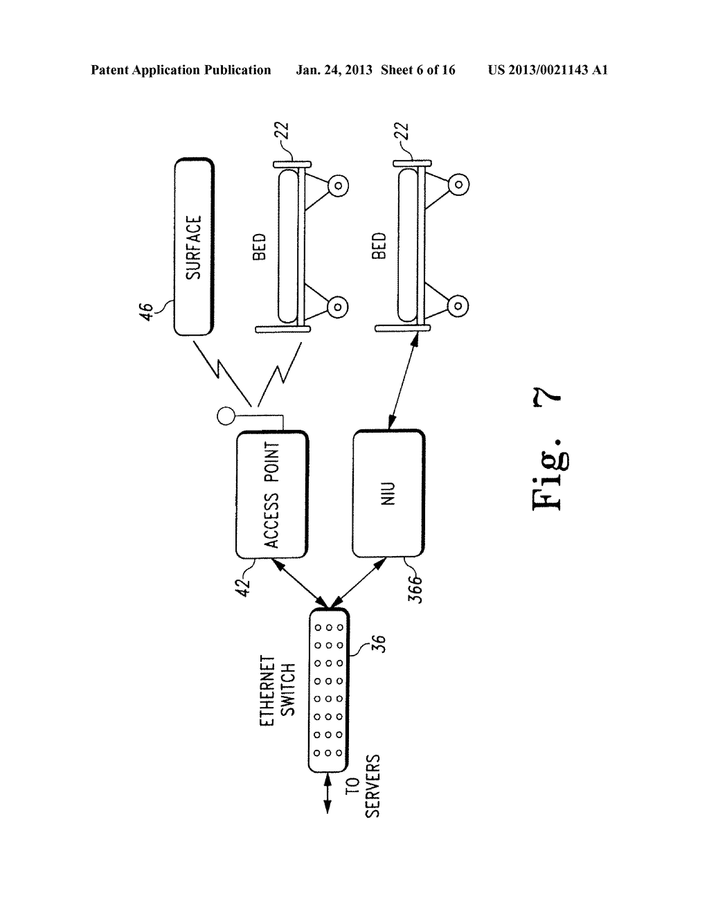 Hospital Bed Having User Input To Enable And Suspend Remote Monitoring Of     Alert Conditions - diagram, schematic, and image 07