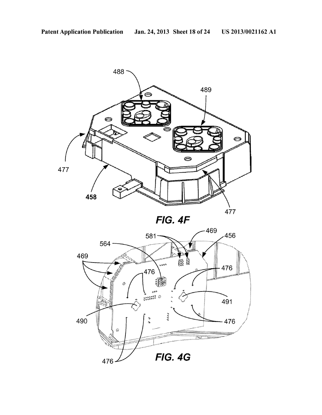 STATUS INDICATING ELECTRIC VEHICLE CHARGING STATION, LIGHTGUIDE ASSEMBLY     AND METHODS - diagram, schematic, and image 19