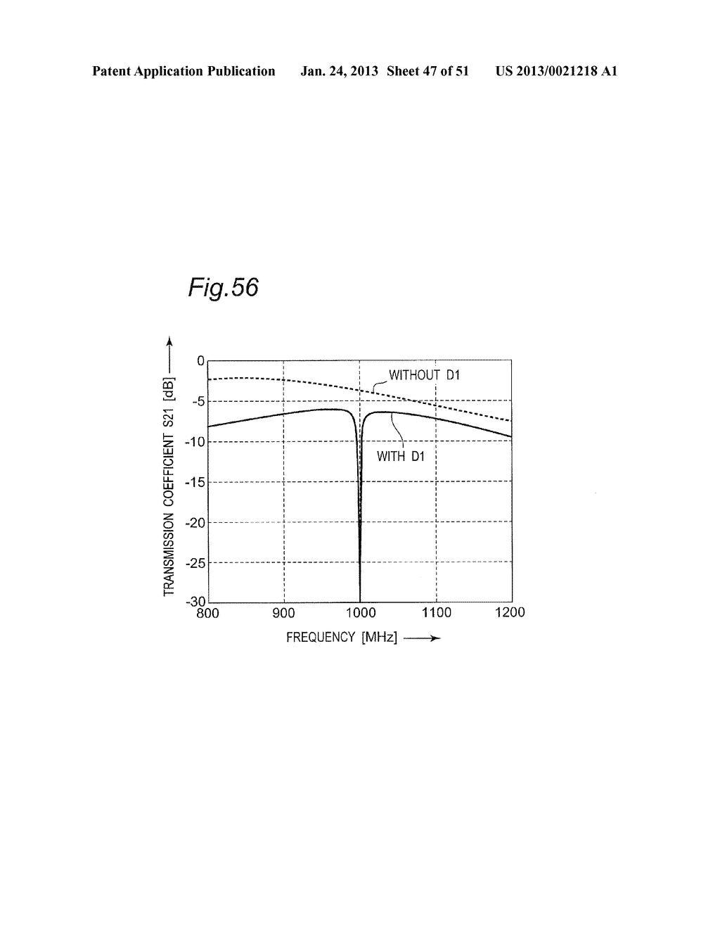 ANTENNA  APPARATUS INCLUDING MULTIPLE ANTENNA ELEMENTS FOR SIMULTANEOUSLY     TRANSMITTING OR RECEIVING MULTIPLE WIDEBAND RADIO SIGNALS - diagram, schematic, and image 48