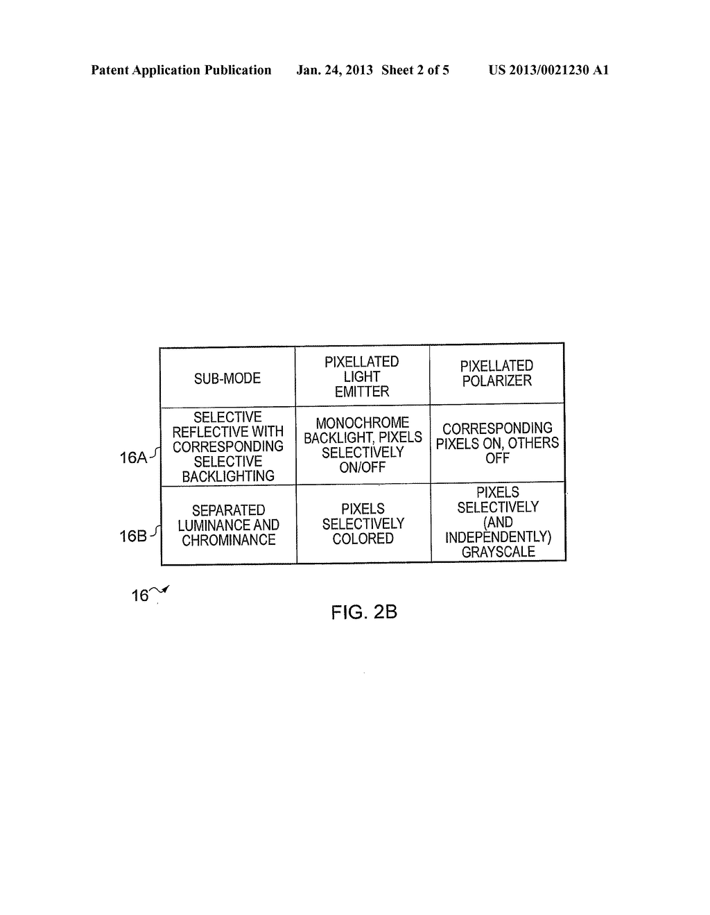 Apparatus, Method and Module for Selective Pixel Control of Display - diagram, schematic, and image 03