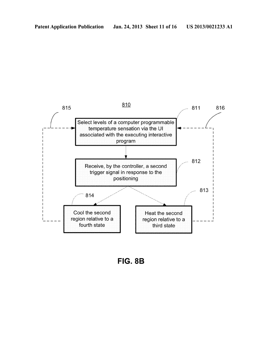 APPARATUS, SYSTEM, AND METHOD FOR PROVIDING FEEDBACK SENSATIONS OF     TEMPERATURE AND HARDNESS-SOFTNESS TO A CONTROLLER - diagram, schematic, and image 12