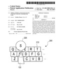 MOBILE TERMINAL WITH TOUCH PANEL FUNCTION AND INPUT METHOD FOR SAME diagram and image