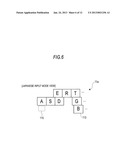 MOBILE TERMINAL WITH TOUCH PANEL FUNCTION AND INPUT METHOD FOR SAME diagram and image