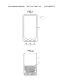 INFORMATION PROCESSING DEVICE AND CHARACTER INPUT METHOD diagram and image