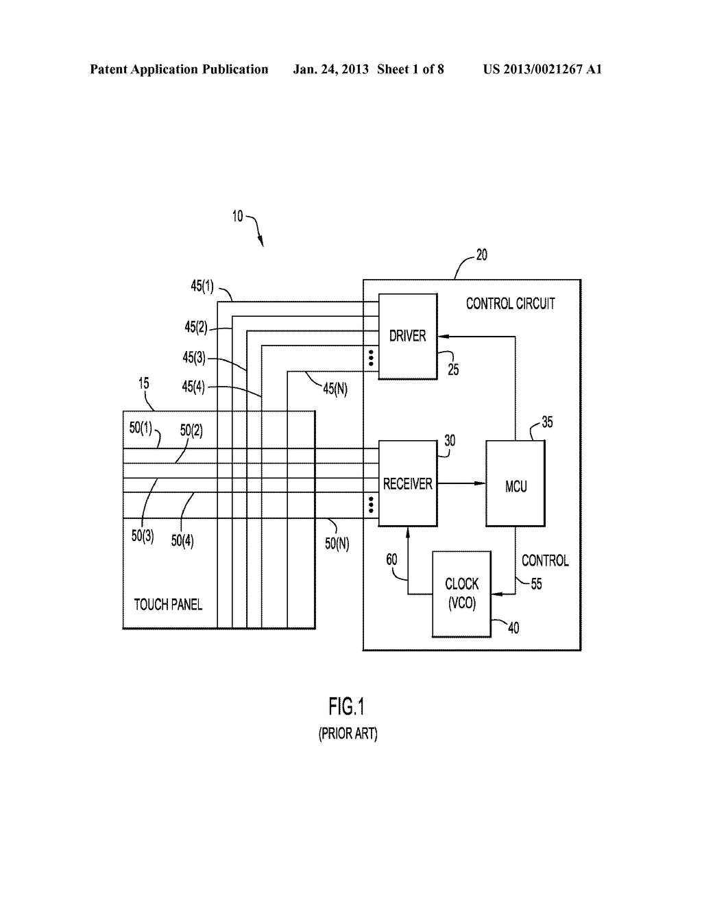 Methods and Touch Devices Using Multiple Sampling Frequencies - diagram, schematic, and image 02